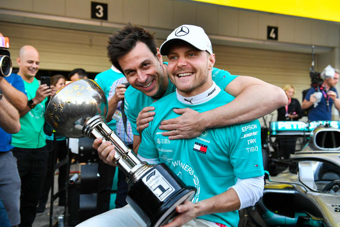 Toto Wolff - Valtteri Bottas - Mercedes